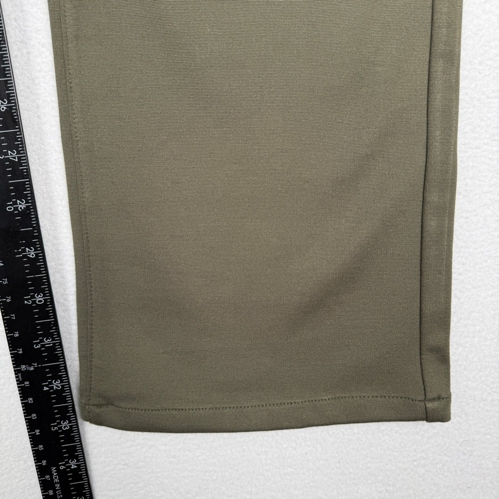 Men's Olive Green Chino Pants - Picture 8 of 10